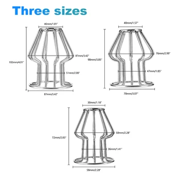 Stainless Steel Butt Plug Hollow Anal Plug Extender Vaginal Speculum Anus Dilator Adult Erotic Products Sex Toys For Women Men 6