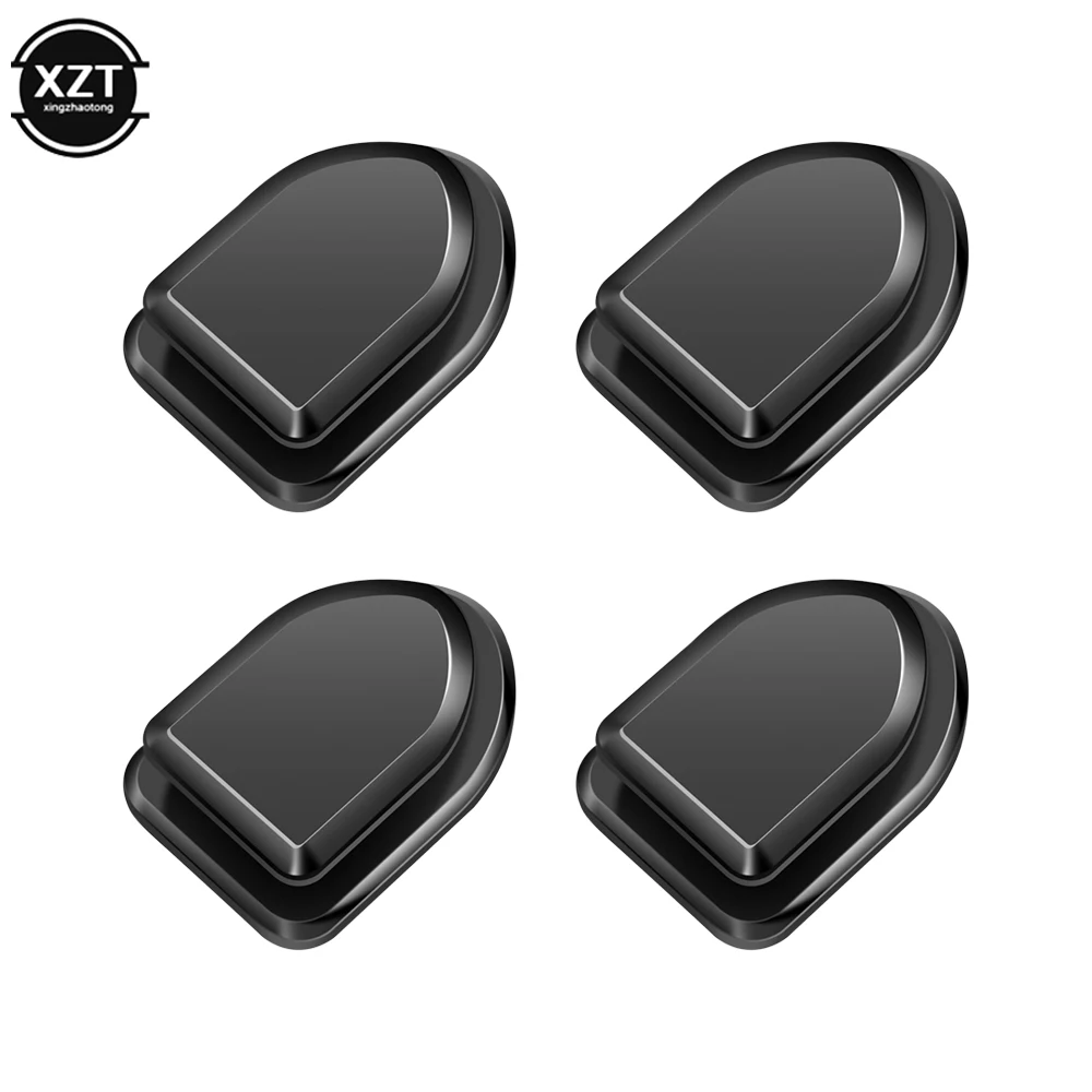 

Universal 4Pcs Car Hooks Organizer Storage for USB Cable Headphone Key Storage Self Adhesive Wall Hook Hanger Auto Fastener Clip