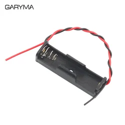 Multi - Slot AA Battery Storage Case with DIY Leads - Black (AA 1Slot 1.5V)