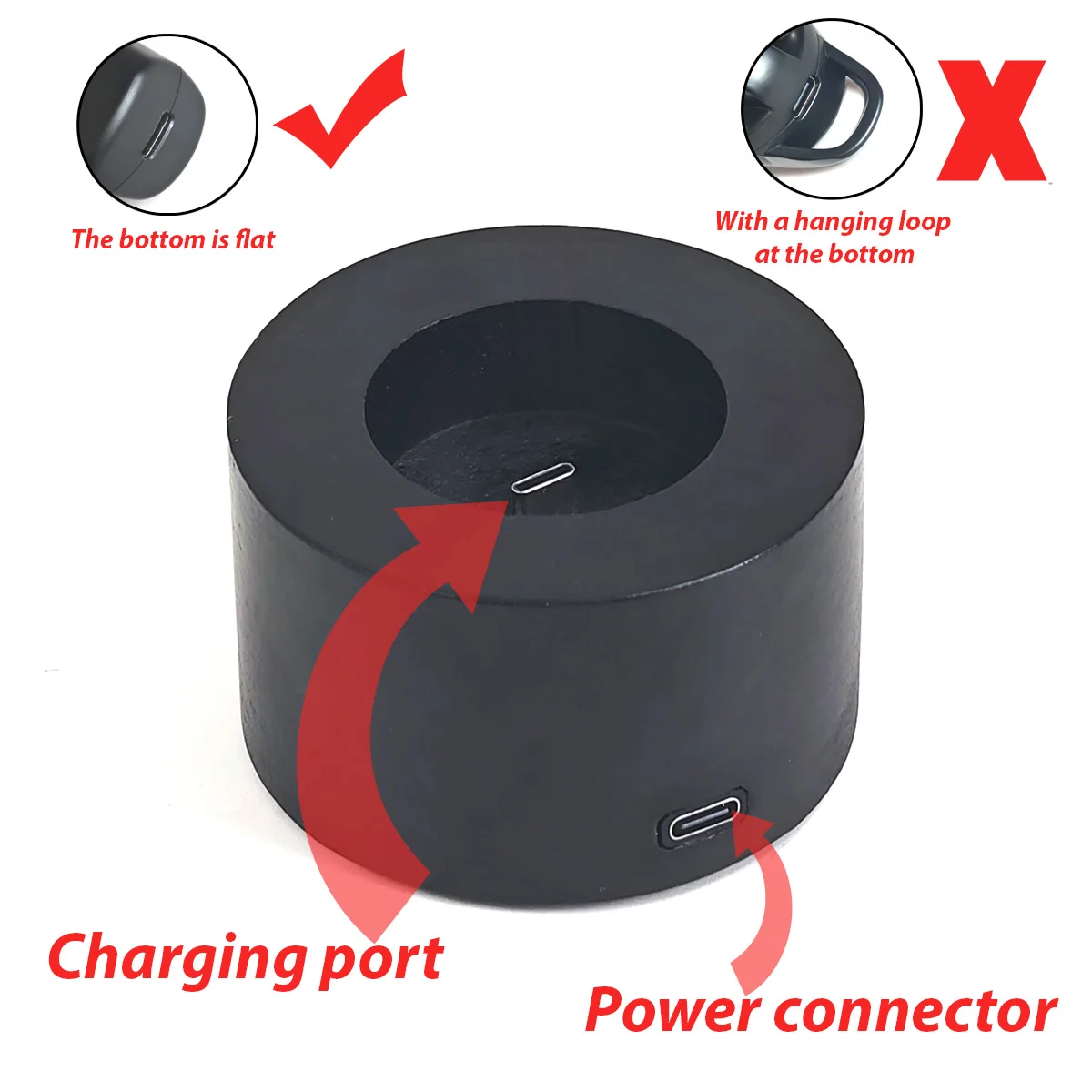 BRDCLIP Hair Clipper Charging Base Fit for KM-2299 VGR V003 V906 BiLLPRO BL600 Hair Trimmer Charging  Stand Accessories 4