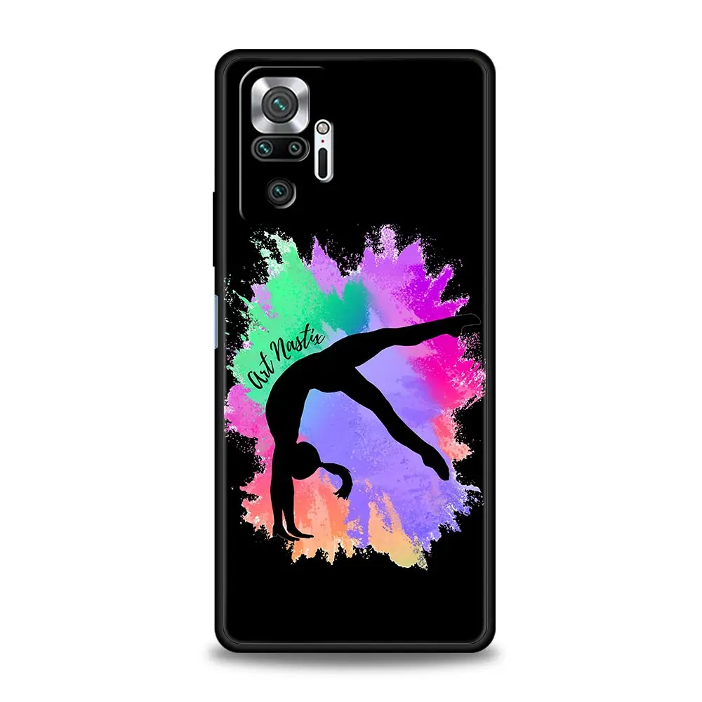 Gymnastics Watercolor Soft TPU Phone Case