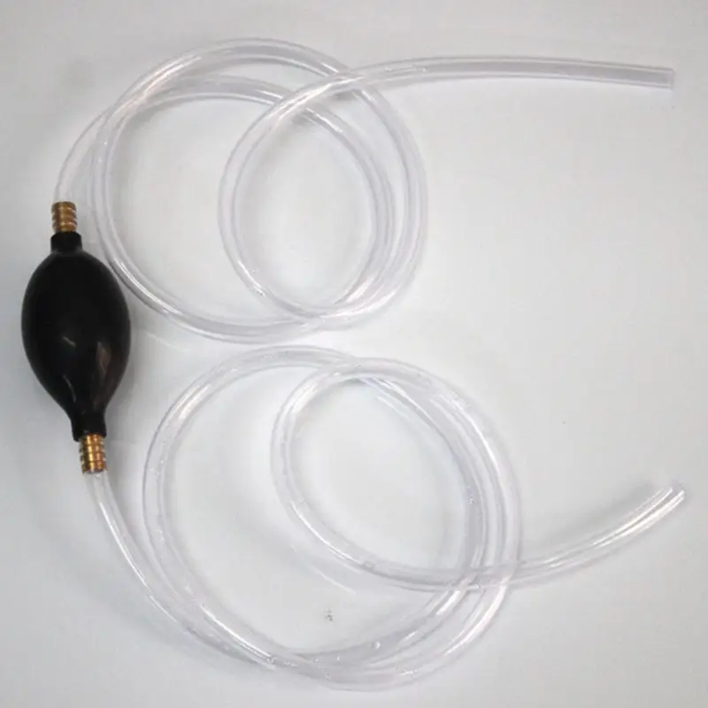Liquid Transfer Pump Gasoline Siphone Hose Hand Siphon Pump Petrol Water Oil Liquid Fuel Transfer