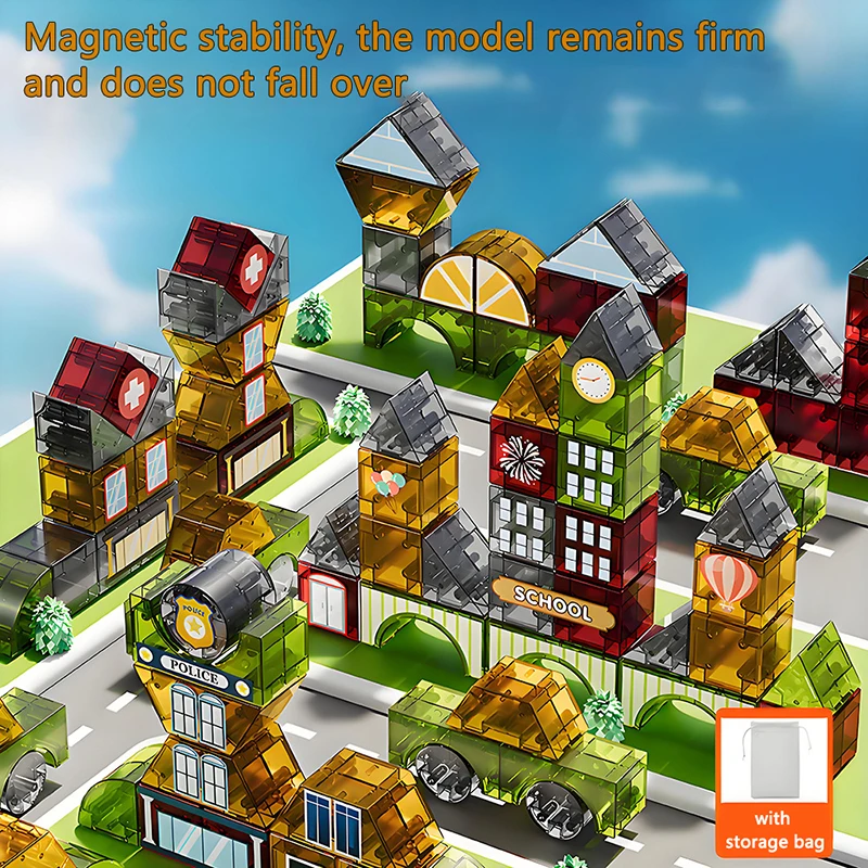 Magnetic Building Blocks ABS Toys for Kids