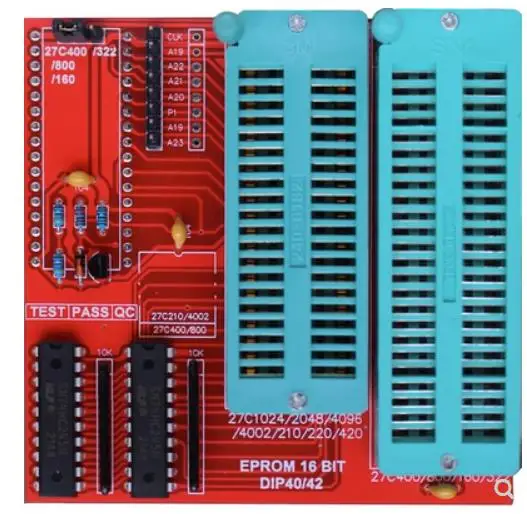 

16-битный адаптер Eprom, 27C400/800/160, 27C1024/2048/4096 322