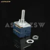 6-PIN Original ALPS Type-27 Round handle volume potentiometer RK27 10KA 20KA 50KA 100KA 250KA 3