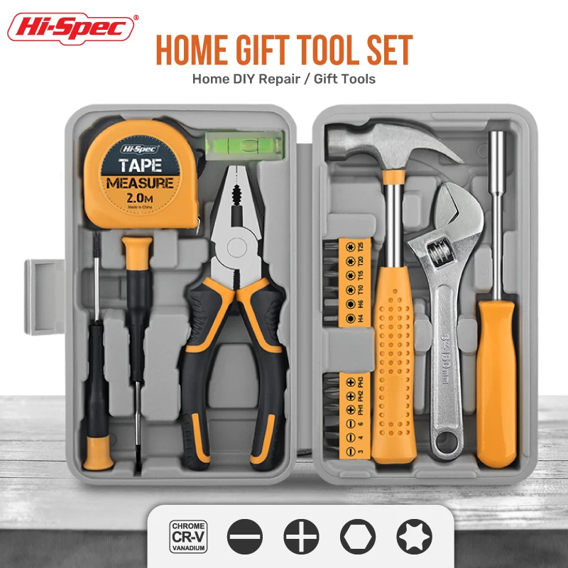 مجموعة أدوات تشغيل عالية الدقة ، مدمجة للمنزل والمكتب ، مجموعة أدوات يدوية سهلة الاستخدام ، تحسين منزلي ، إصلاحات ، 20 مفك