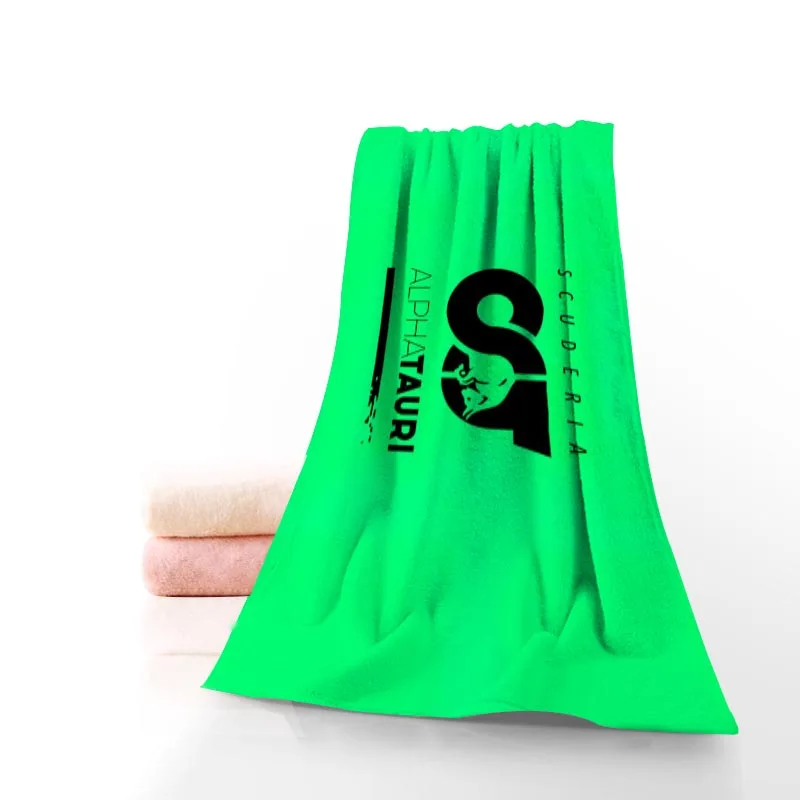 Scuderia Alpha Tauri Towel Printed Cotton Face/Bath Towels Microfiber Fabric For Kids Men Women Shower Towels 70X140cm