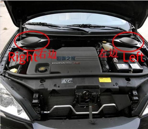 POKESS car accessories car shock absorber trim protection cover cap for FORD MONDEO MK3 III 2000-2007 shock absorber shock absorber protector