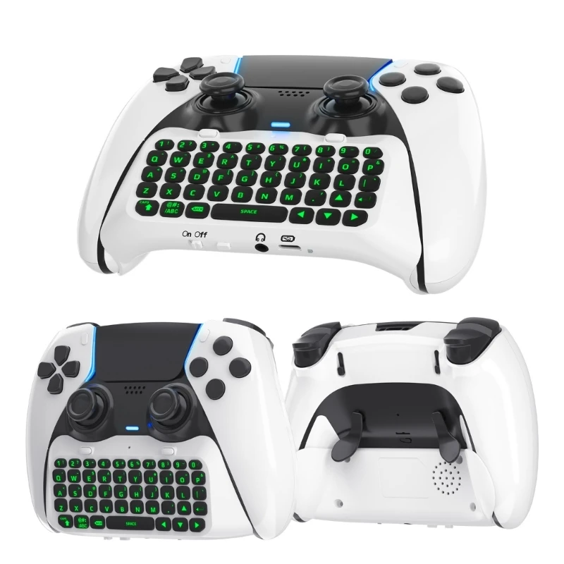 

Geen Backllit Mini Keyboard BluetoothCompatible for PS5 Controller Speaker Drop Shipping