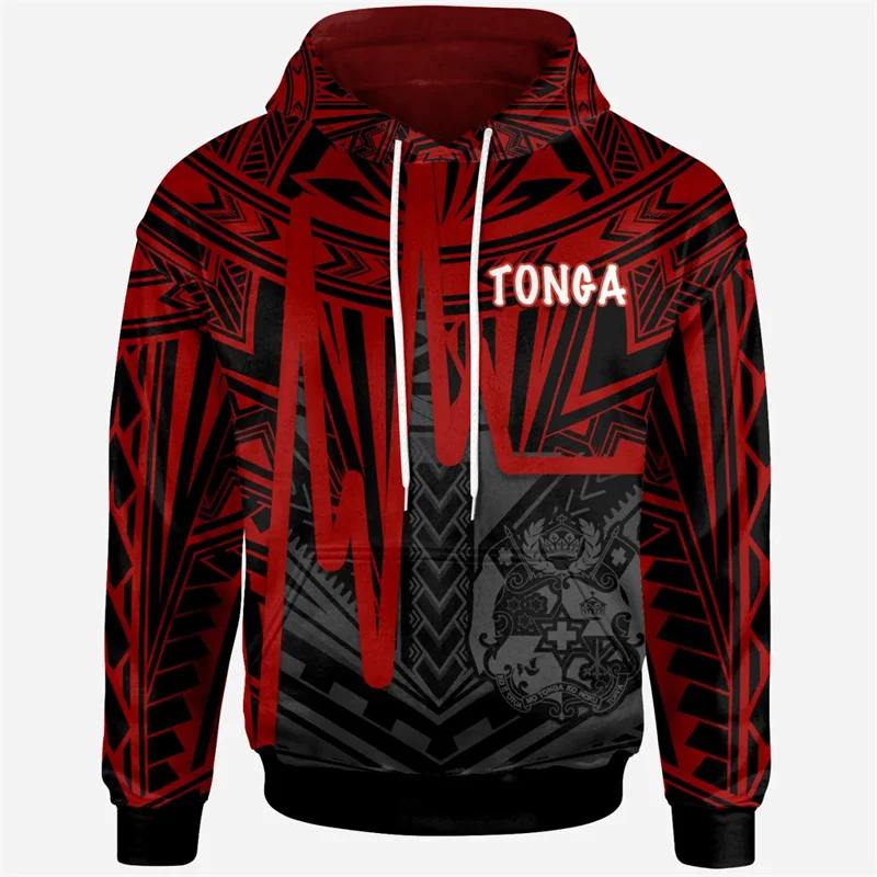 Nuevas sudaderas con capucha con estampado 3D del Día Nacional de Tonga, escudo de armas de Tonga, polinesia, para hombres, moda, niños, sudaderas con capucha