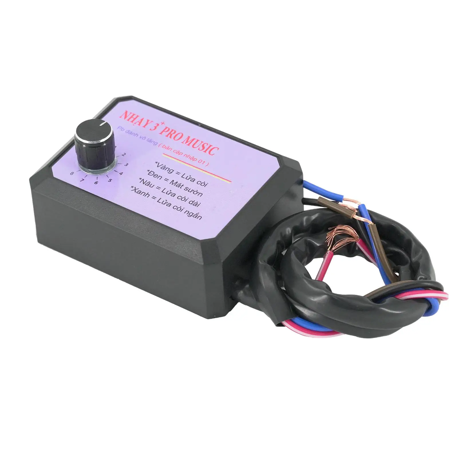 Musical Electronic Horn Controller Electric Horn Speaker ,Premium, 12-24V Volume Switching 8 Sound Effects for Boat Marine