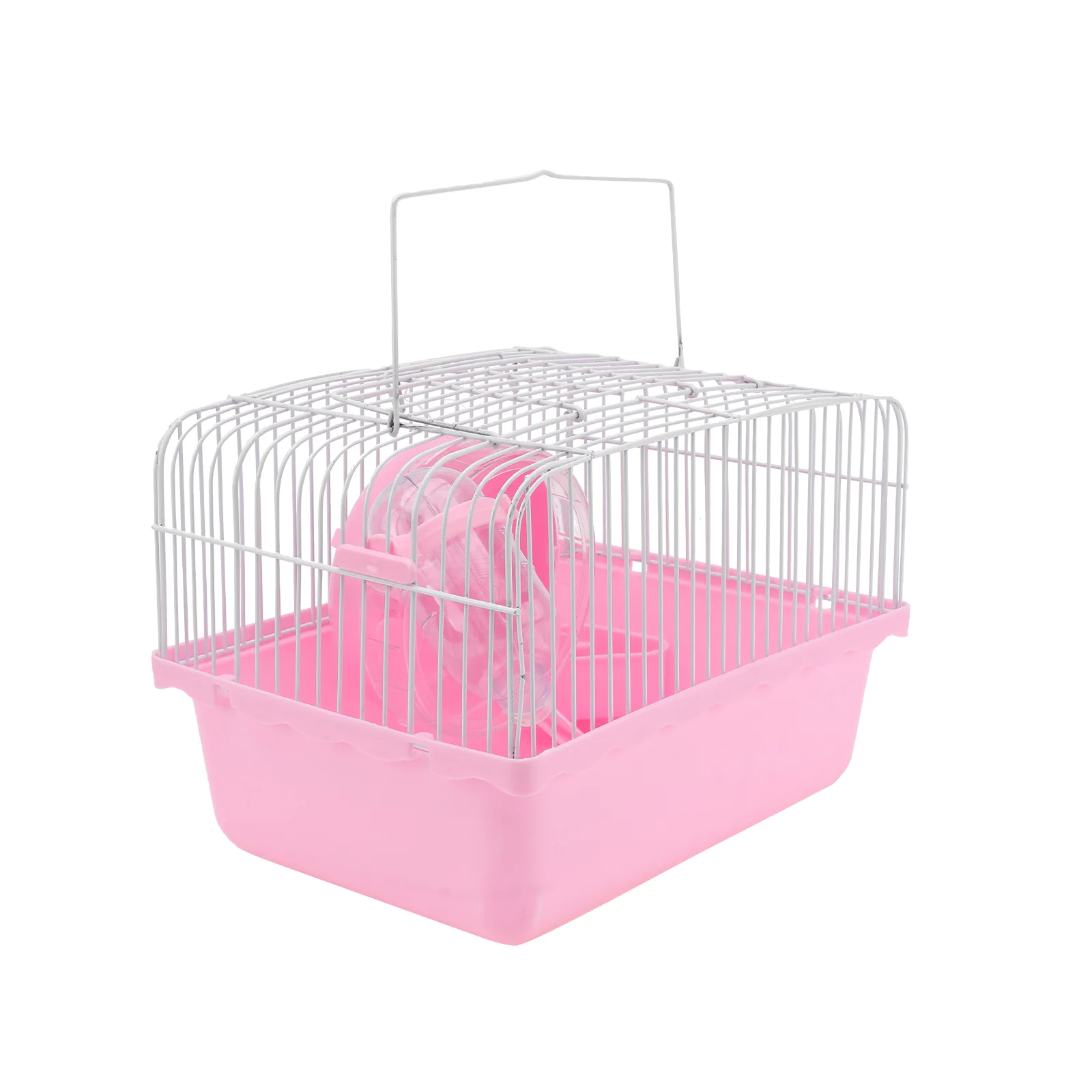

Small Animal Travel Cage - Ideal Temporary Carrier for Mouse Cages, Mice, Rats, Gerbils, and Birds