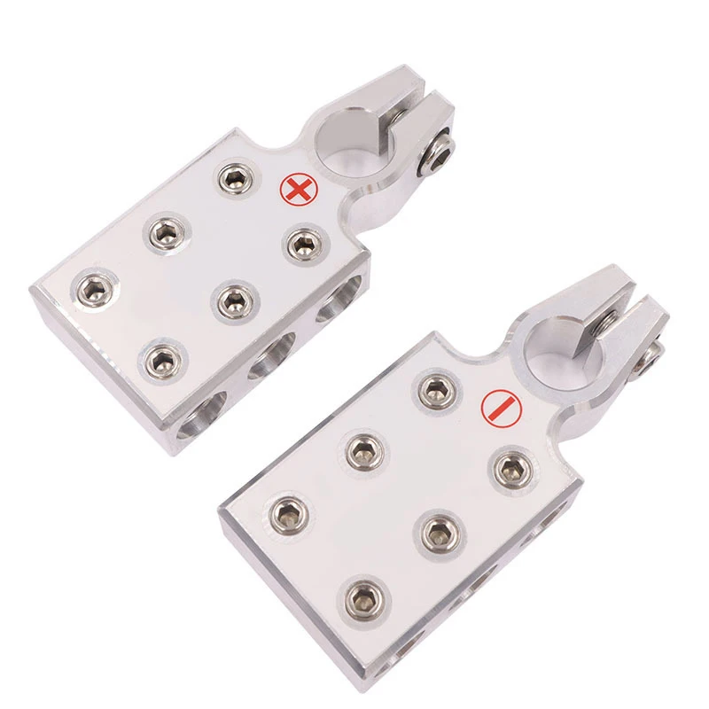 Car battery outlet terminal leads