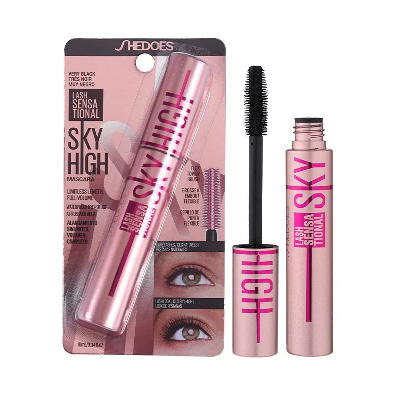 

Sdotter 1Pcs Sky Mascara Waterproof Long Lasting Eyelashes Curling Extension Professional Black Extra Volume Natural Eyelash Mak