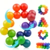 Puzzle versatile bead colored 3D decompression ball New Unique Stress Relieving Toy 2