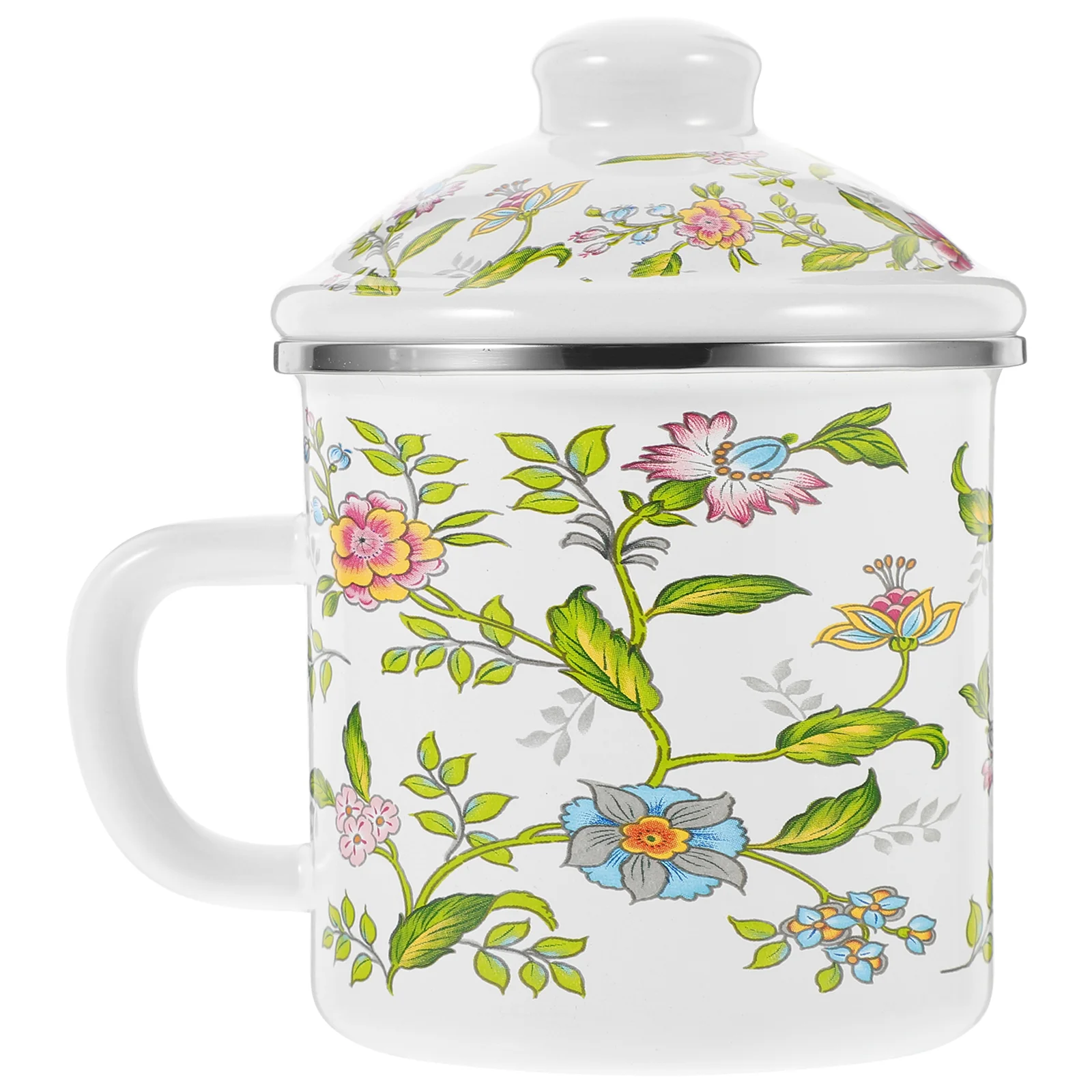 

Enamel Mug Water Cup Classic Drinking Espresso Cups Household Tea Vintage Style