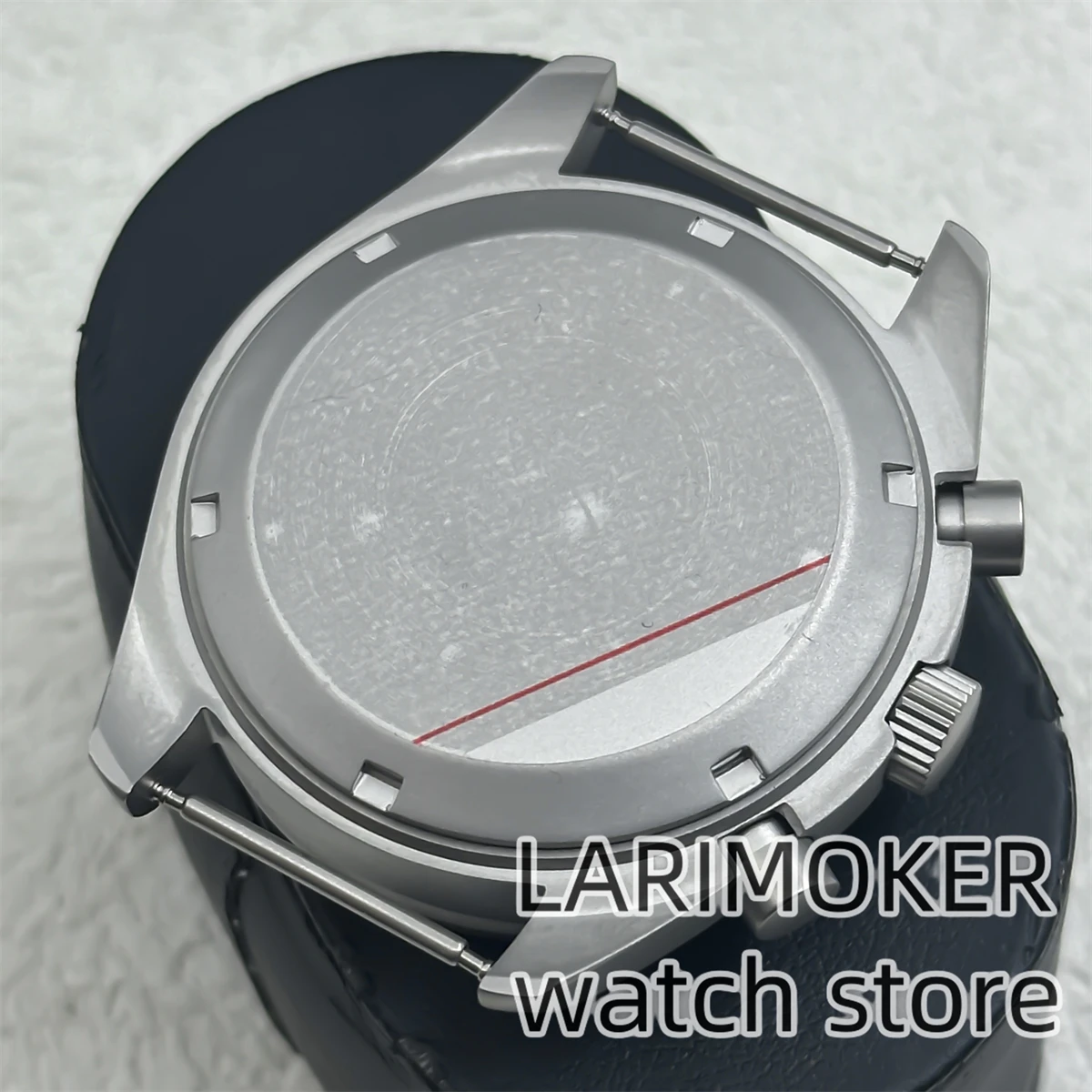 BLIGER VK63 Titanium Plated Dome Glass Quartz Chronograph