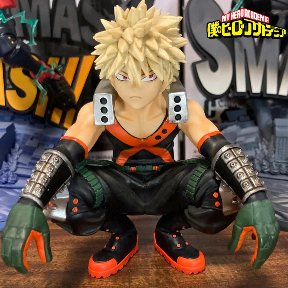 Duezkup y Hero Acadeia Texture Katsuki Bakugo Figura de 5.5 pulgadas Duezkup y Hero Acadeia Texture Katsuki Bakugo Figura de 5.5 pulgadas