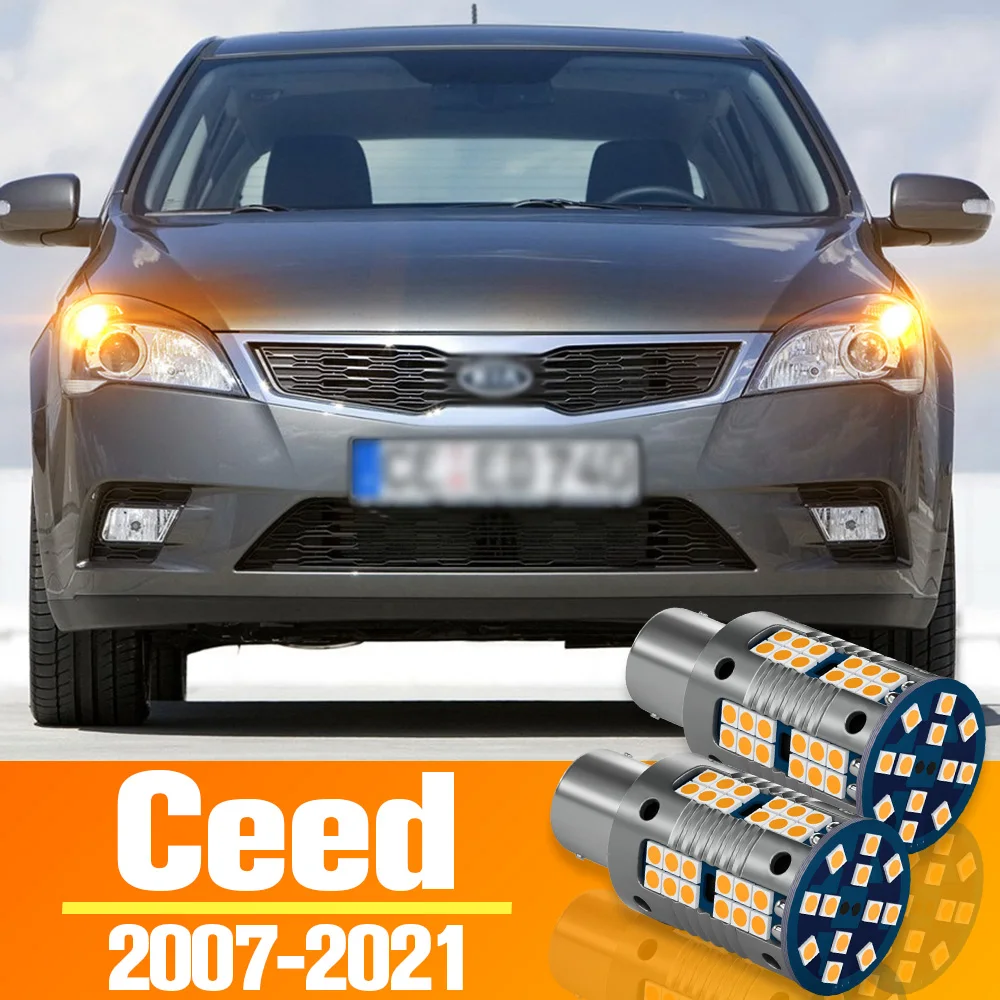 2x LED Turn Signal Light Turning Bulb Accessories For Kia Ceed 2007