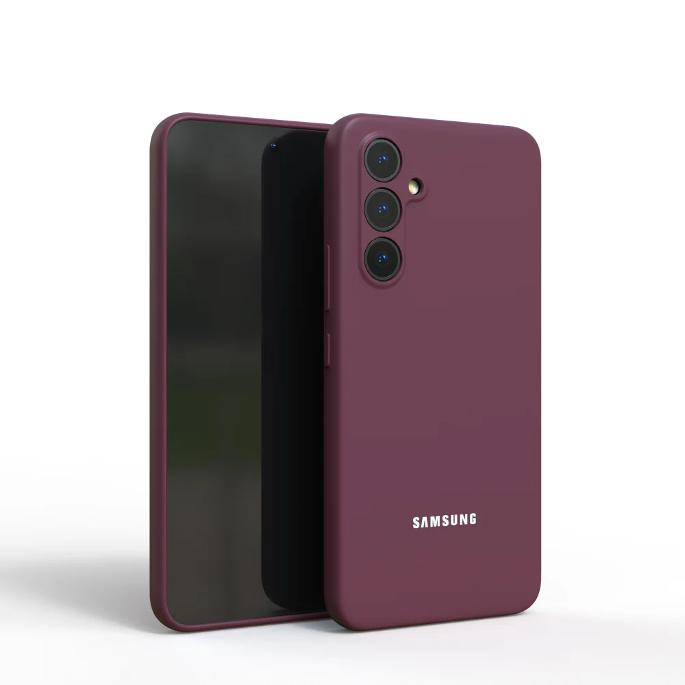 Silky Silicone Soft-Touch Protective Phone Case Cover