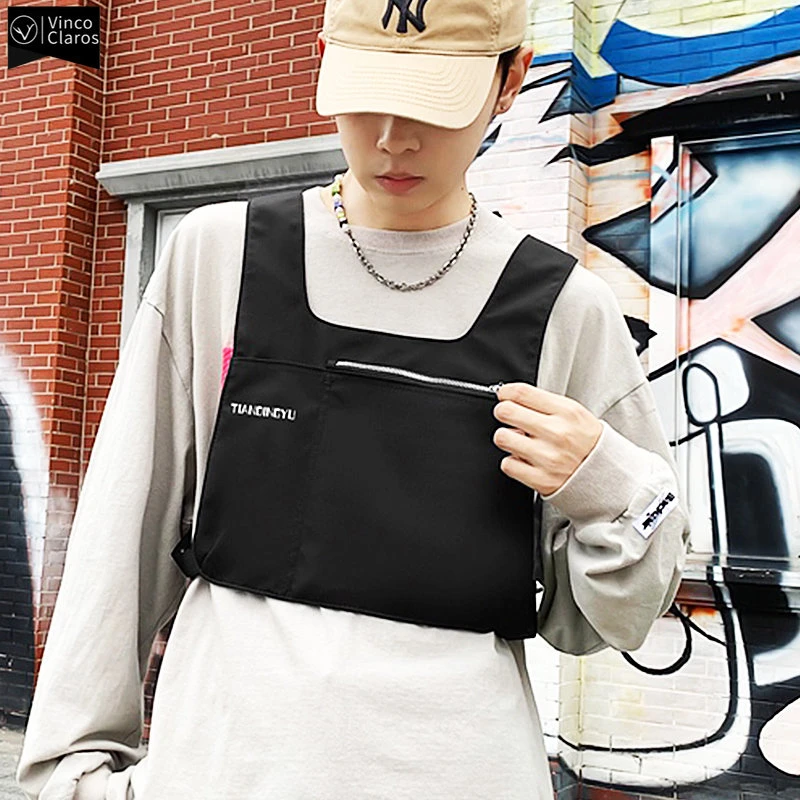 Streetwear Bag Men Chest Tactical Men Chest Bag Tactical Vest