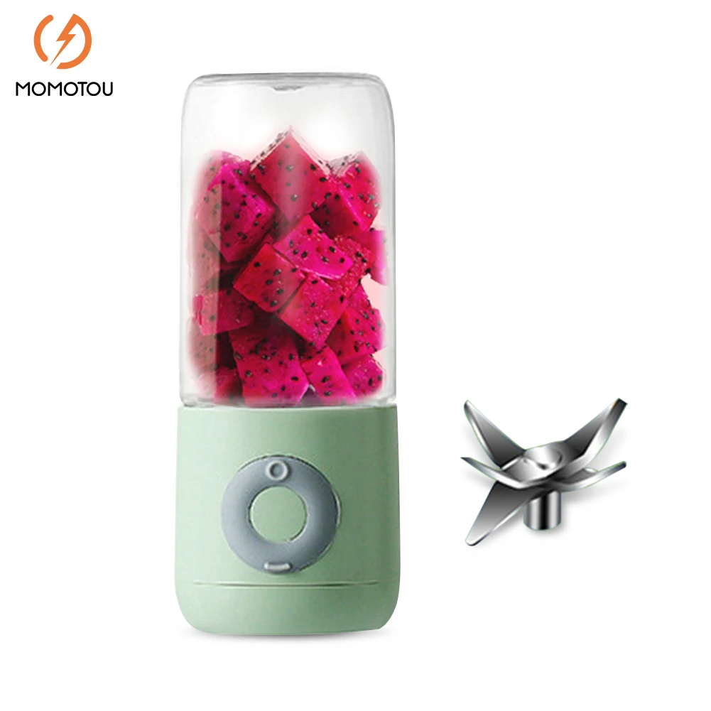 

Electric Juicer Mixer Fruit 6 Cutter USB Rechargeable Blenders Cup Mini Portable Smoothie Processor Squeezer Juice Extractor