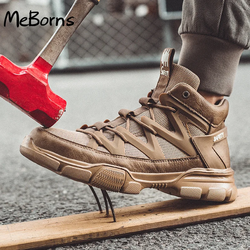ֽ    ۾ Ź Anti-smashing Steel Toe Cap ۾  Puncture Proof Indestructible Shoes