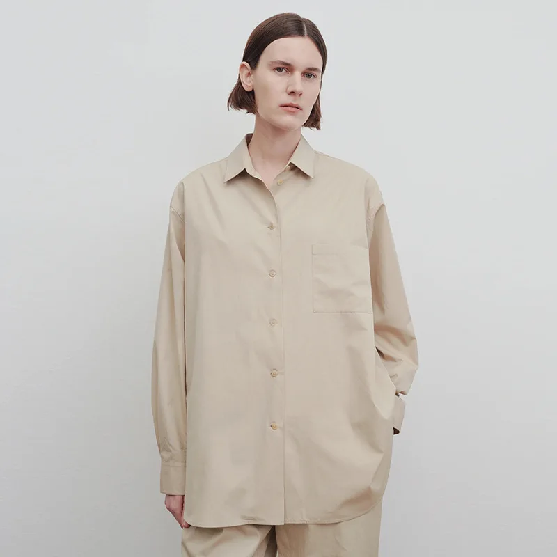 

2023 Spring Summer New Women Casual Loose Long-sleeved Shirts/Same Style Pants