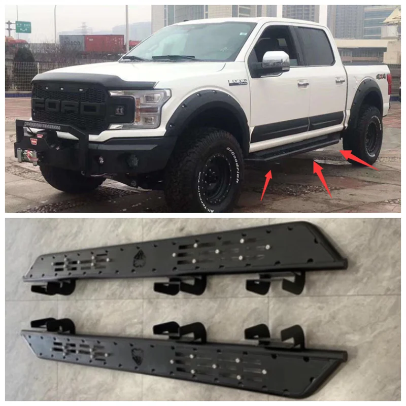 High Quality Stainless Steel Running Boards Side Step Bar Pedals For