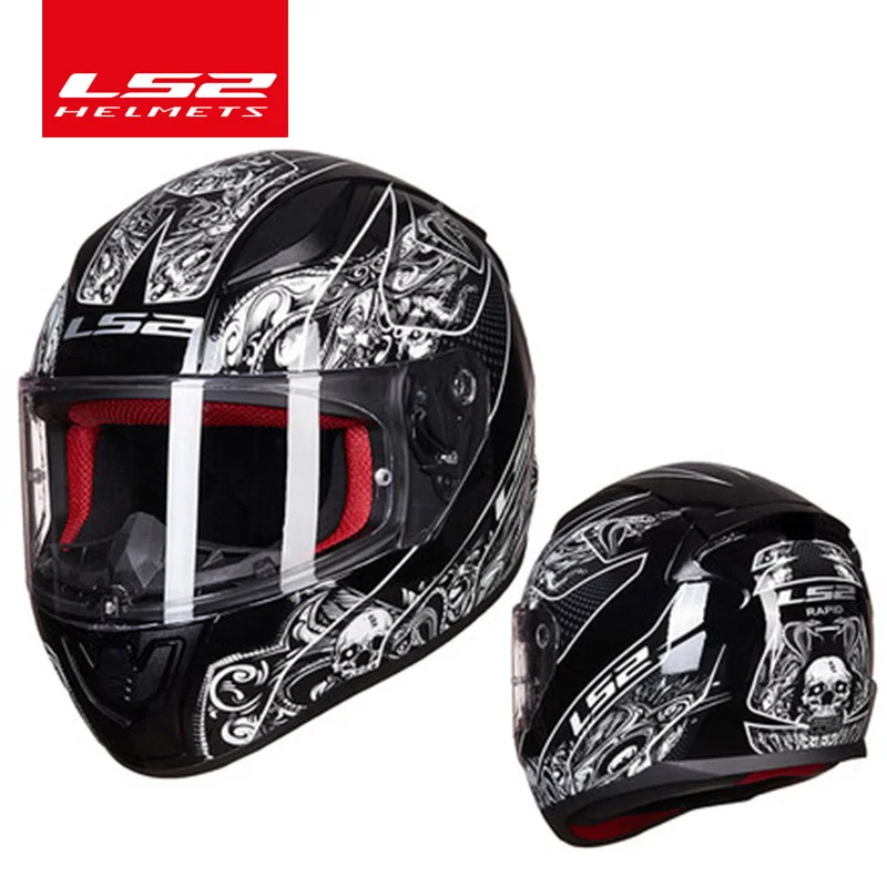 Capacete LS2 FF353 full face motorcycle helmet ls2 RAPID ABS safe
