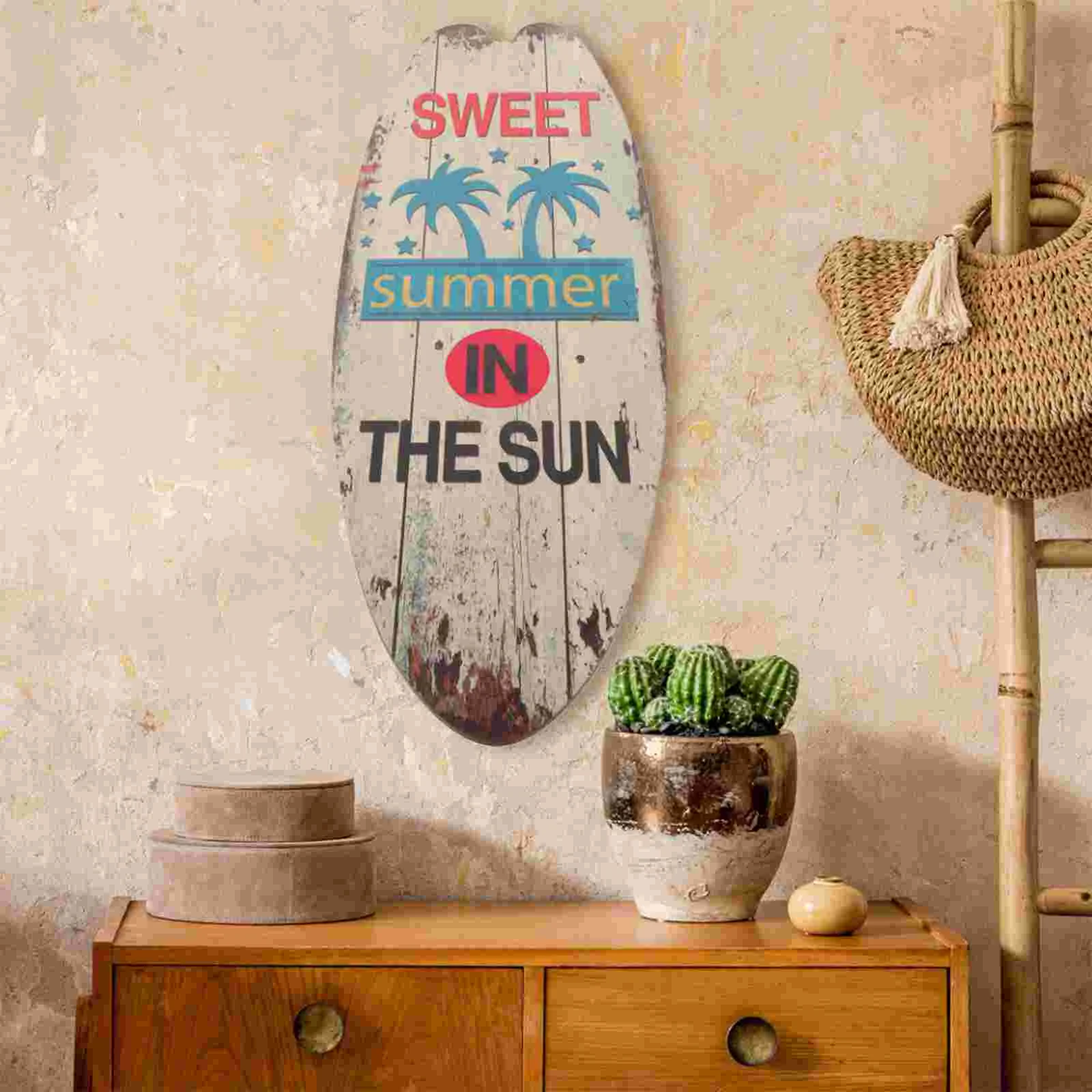 

Декоративная Доска для серфинга, дверь в ванную комнату, деревянная пляжная стена, летние знаки, украшения для дома