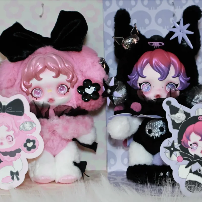 POP MART SKULLPANDA X My Melody KUROMI SeriesAnime Figure Blind