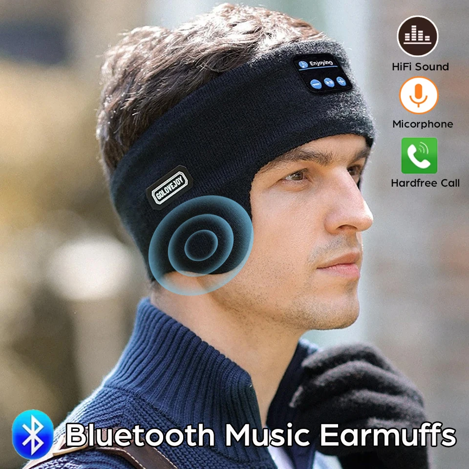Cuffie bluetooth con paraorecchie invernali morbide e calde_voghion.com