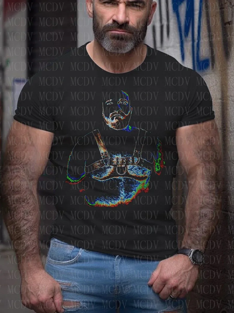 

Men's Rainbow Gradient Pride Proud Butterfly Community Strength Beauty The Colorful The Best He Him Hole LGBT3D Printed T Shirt