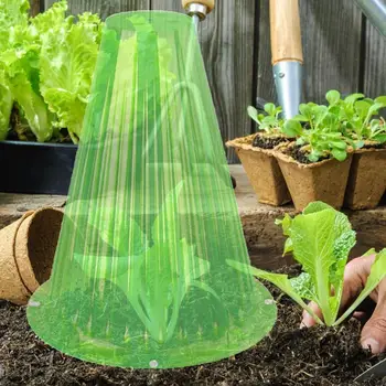 20X Plant Protector Mini Greenhouse Bell Jar Cloches Garden Cloche Garden Plants Nursery Cover for Yard Outdoor Farm Backyard