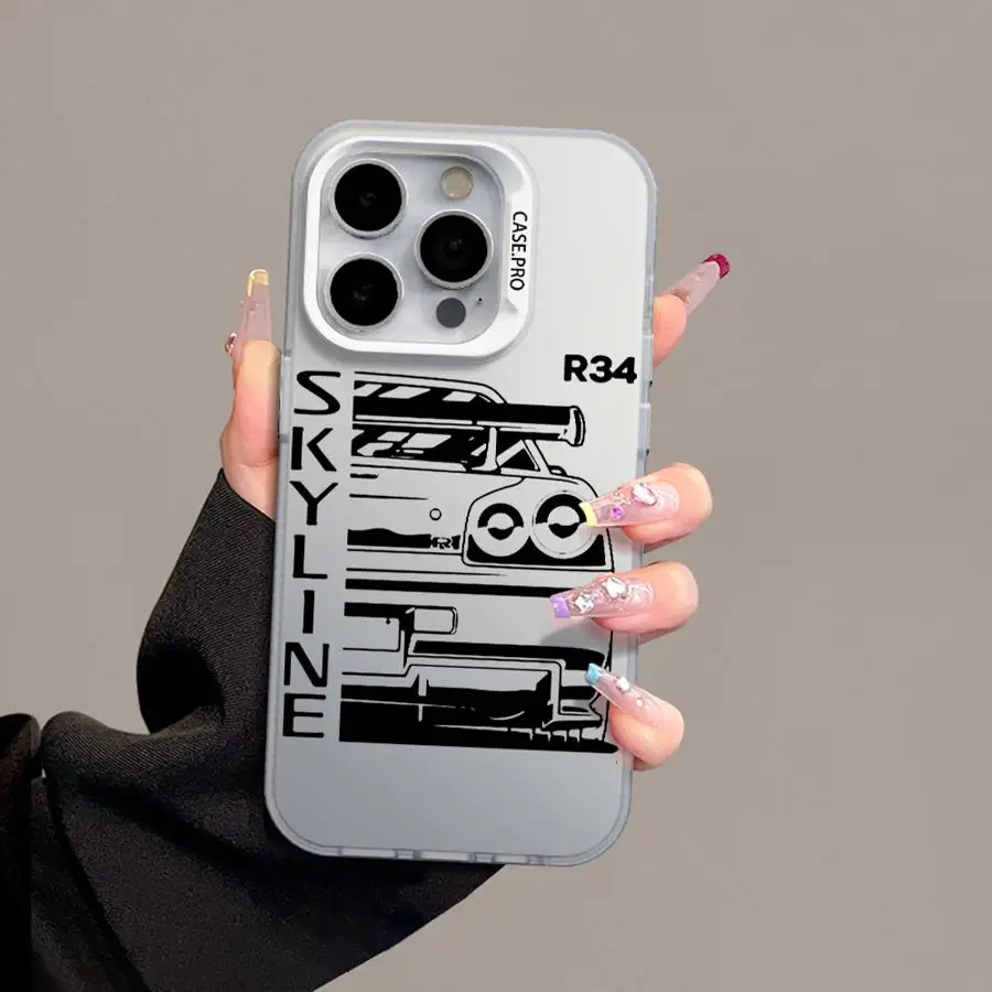 Cartoon car Phone Case For Samsung Galaxy S25 S24 S23 S22 S21 thumbnail 10