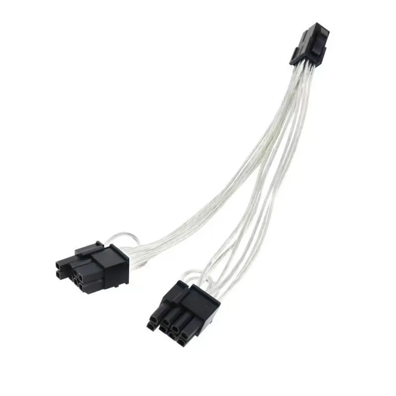 CPU �Ǵ� GPU ä����� �׷��� ī��, ���� PCI-E PCIe 8 �� ���� ���� ��ġ �й�� ���̺� �ڵ�, 0.2m, 8 ��-2x8 �� (6 + 2)