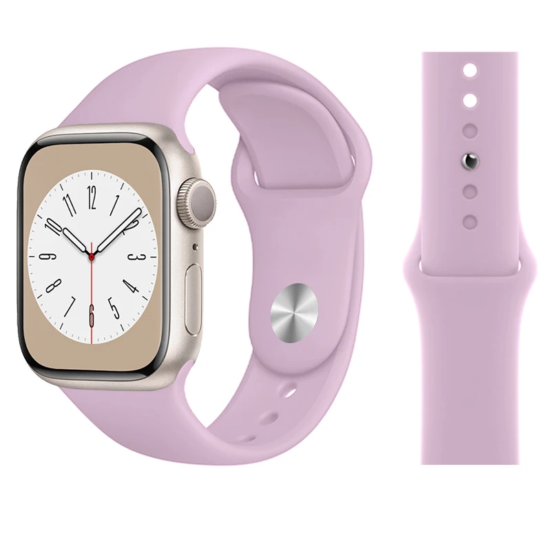ตัวเลือกสินค้า สายซิลิโคนสุดเก๋สำหรับ Apple Watch ใส่สบายไม่ร้อน