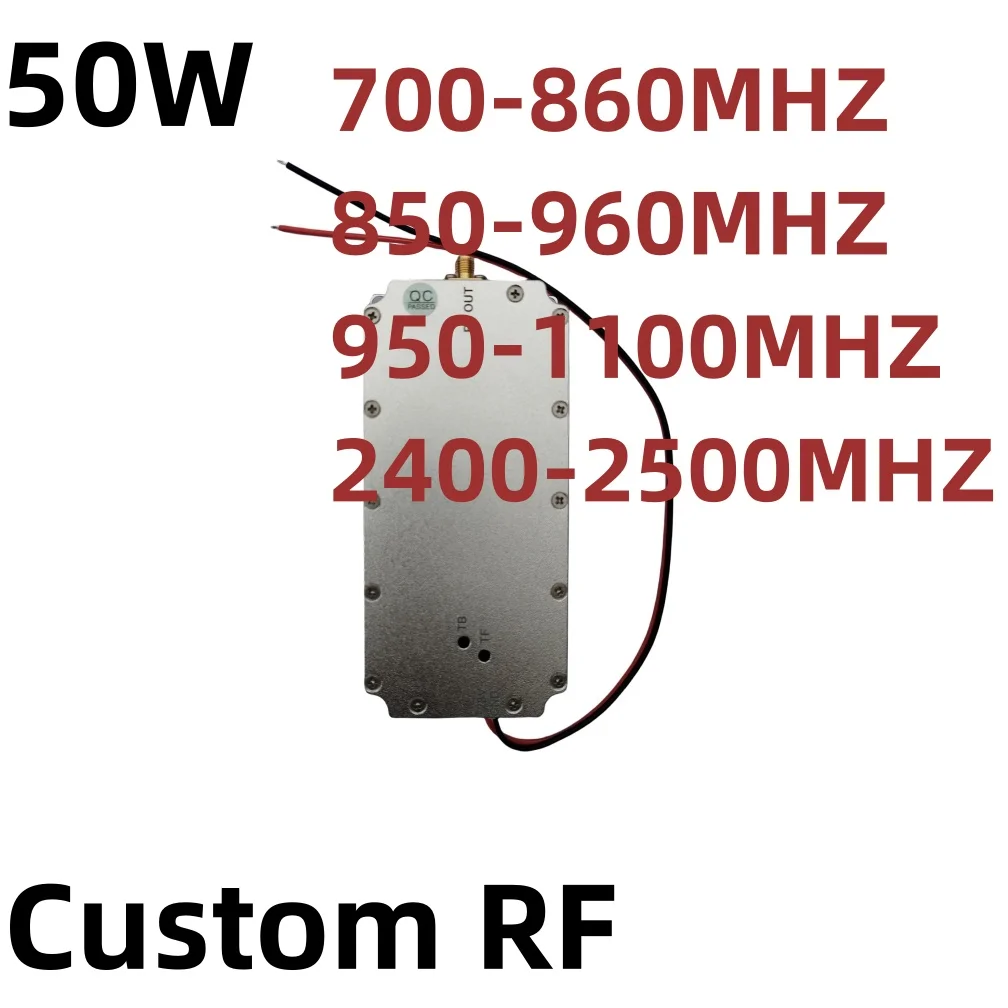 50W 700-860MHZ 850-960MHZ 950-1100MHZ 2300-2400MHZ for RF POWER amplifier