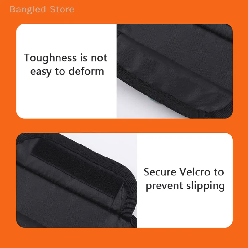 Description Picture 2 of item3.8cm 5cm Webbing Detachable And Breathable Travel Computer Bag Durable Opening Shoulder Strap Belt Cushion Pad Replacement