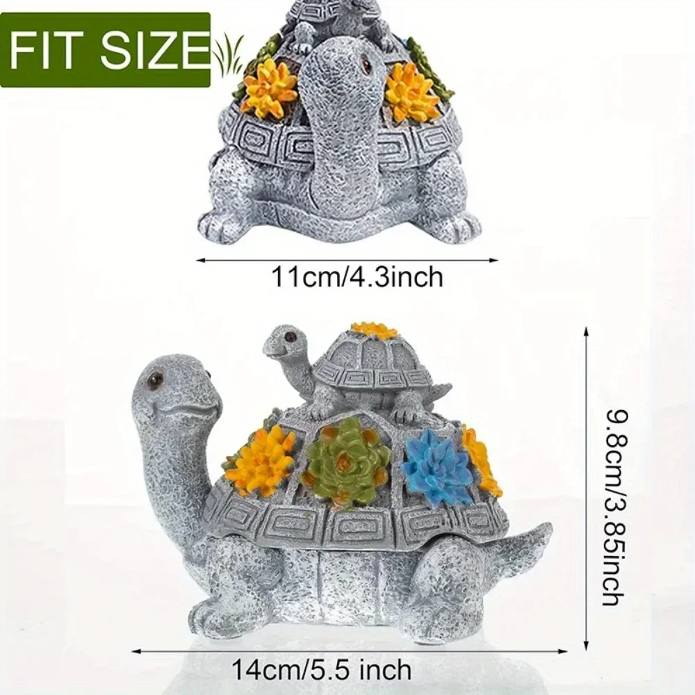 Resin Ashtray with Lid Cute Turtle Waterproof Smokeless Ashtray Indoor Outdoor Patio Home Porch Decors Smoking Accessories Gifts portable ashtray,cigarettes ashtray