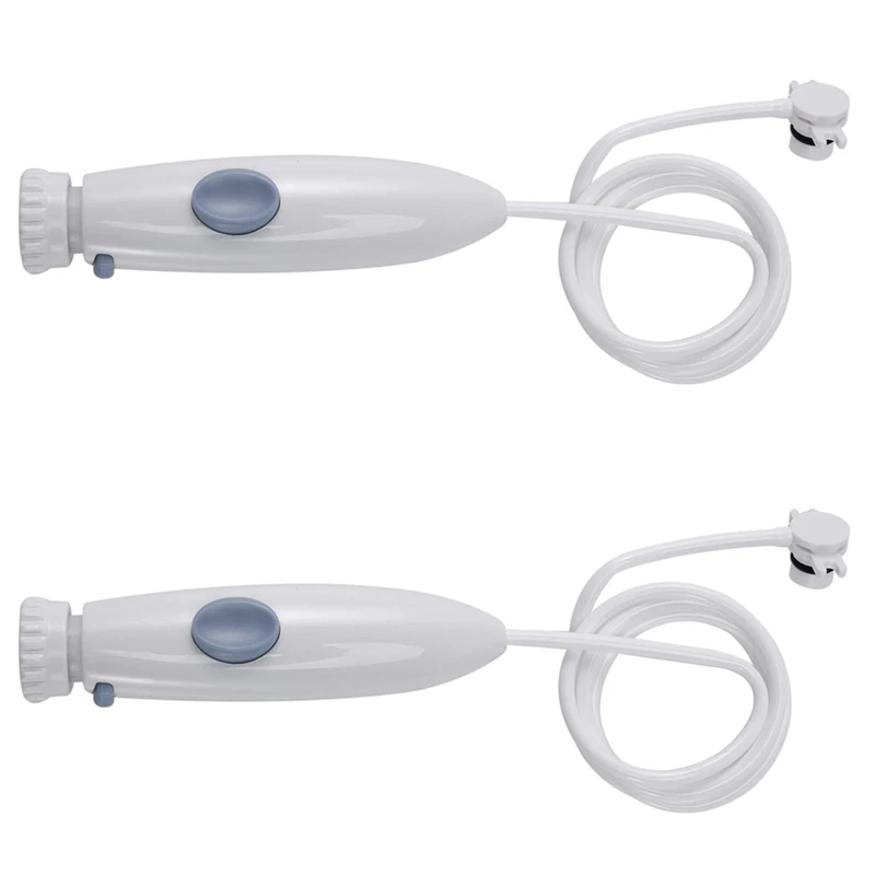 2X Vaclav Water Flosser Water Jet Tubo Di Ricambio Maniglia Del Tubo Per Modello Ip-1505 Oc-1200 Waterpik Wp-100 Solo