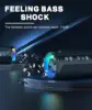 Ortizan X8 Pro Bluetooth Speaker Portable with 40W Stereo Sound,Rich Bass,IPX7 Waterproof, 30H Playtime, Mixed Color Lights,3 EQ 6