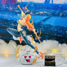  30cm One Piece Anime&nbsp;Figures Nami Figure Zeus Action Figurine Sexy PVC Gk Statue Collectible Model Decoration Ornament Toy Gift 
