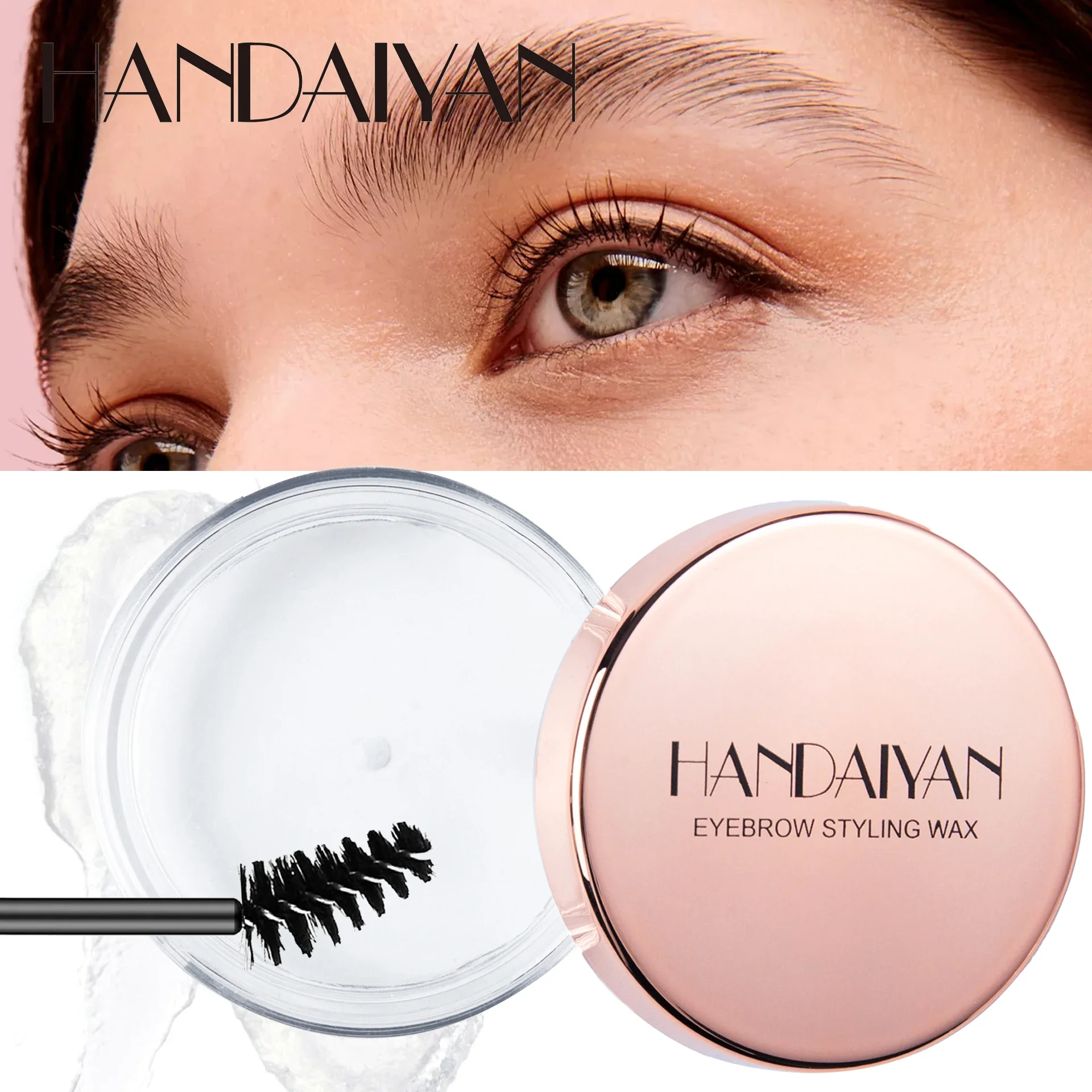 NaturalColourlessStylingEyebrowWaxRelaxingEyebrowFixingSoap