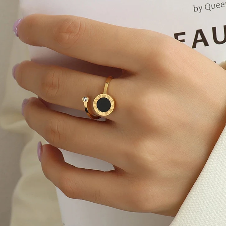 RAKOL الفولاذ المقاوم للصدأ الأرقام الرومانية قذيف...