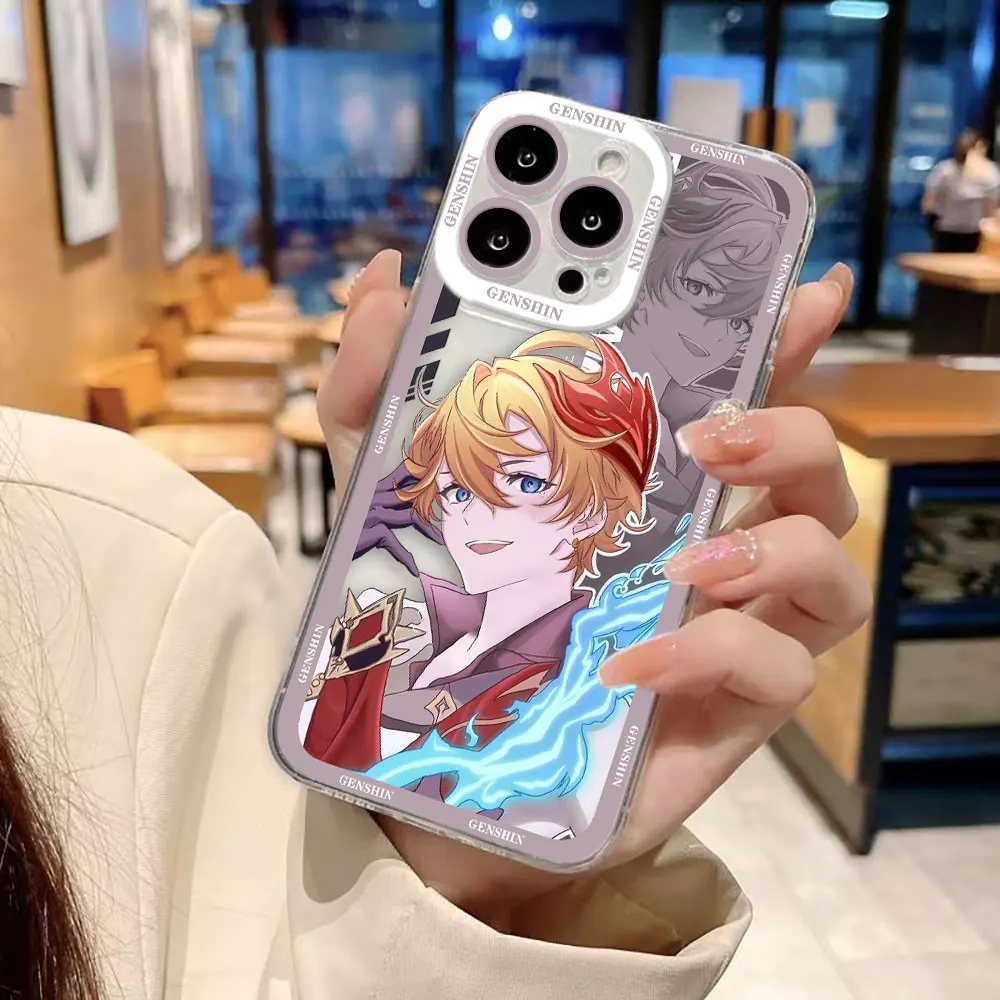 Xiao Rail Clear Phone Case – Genshin Impact Design