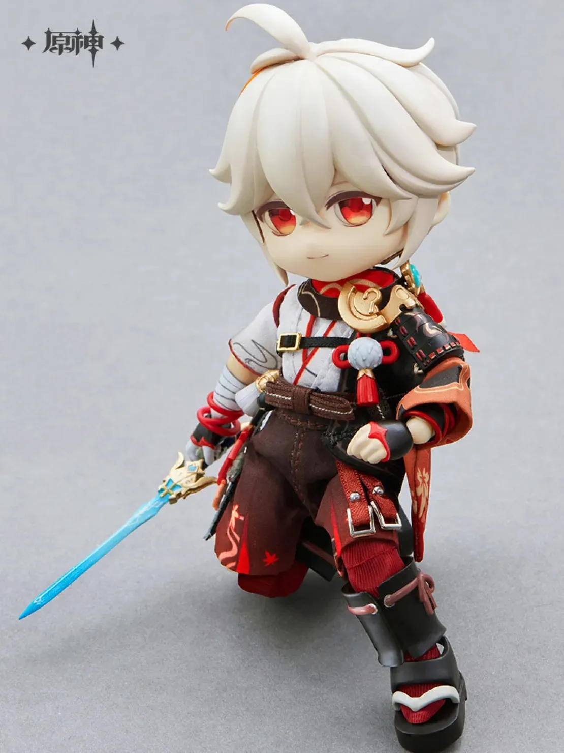 [Genuine] miHoYo Game Genshin Impact Kaedehara Kazuha Dress Up Dolls Anime Cosplay Cartoon Statue Movable Model Kids Xmas Gifts