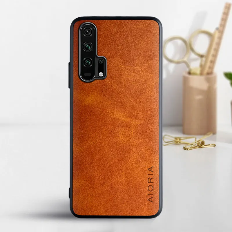 Luxury Vintage Leather Phone Case - Premium Protective Cover