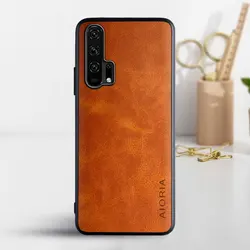 Luxury Vintage Leather Phone Case - Premium Protective Cover for 6.15 Russia(20S) (Yellow)